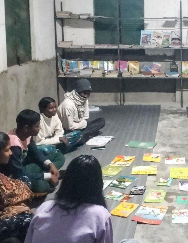Oraon tribals working for generations in a Jalpaiguri tea garden now have a place to call their own – a library set up by a student from the community